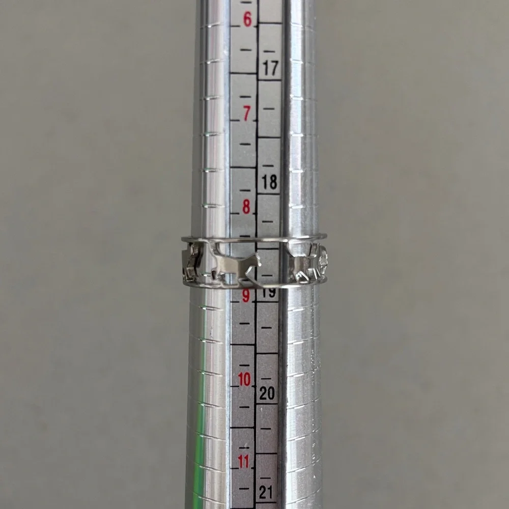 Silver Kitty Cat Ring - Picture 2 of 3